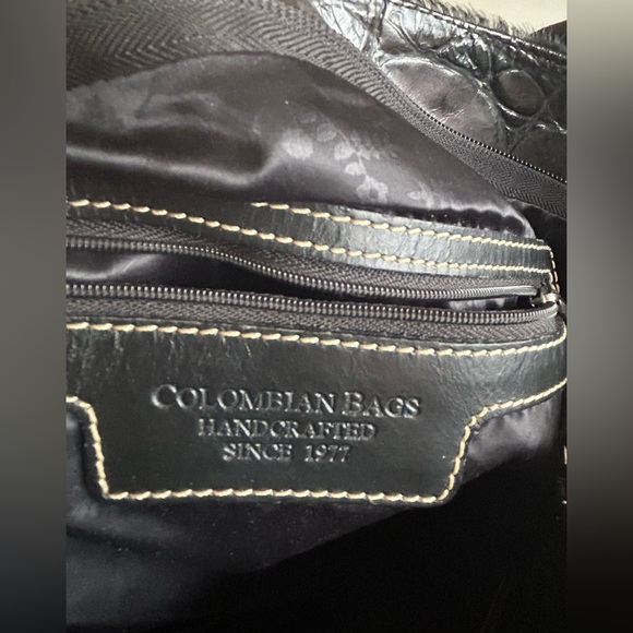 Colombian leather and cowhide bag - Picture 3 of 7